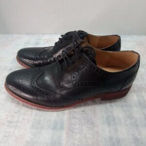U-Lite Women's Black Pertage Oxford Wingtip Dress Shoes Size 7